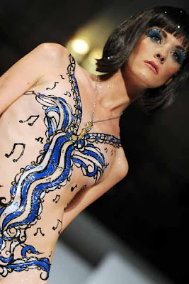 Body Art fashion show Bullet 4 Peace