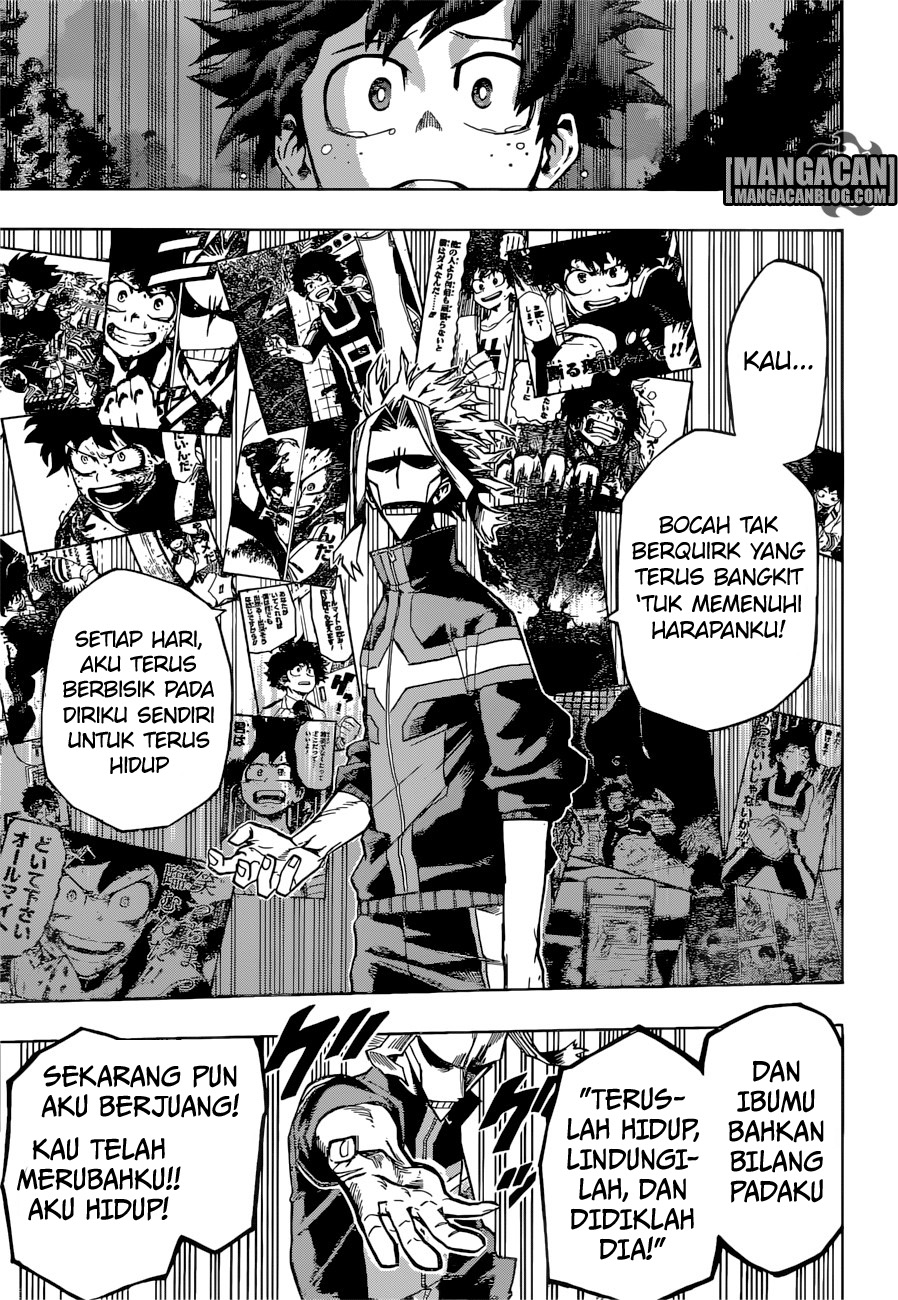 Boku no Hero Academia Chapter 131 Teks Indonesia Spoiler My Hero Academa 132 Mangajo