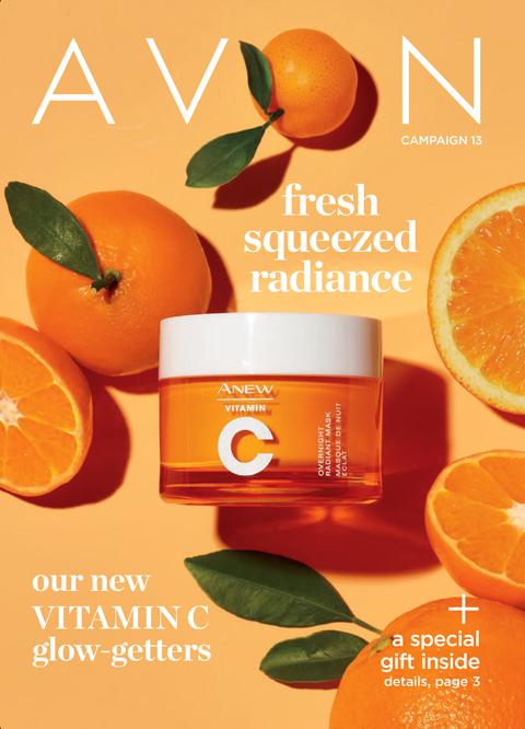 AVON Campaign 13 2021 Brochure Online - Fresh Squeezed Radiance!