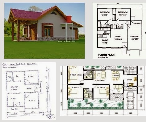 Terbaik Contoh Denah Rumah Sederhana