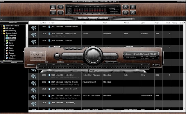 JetAudio 8.1.3 Plus + español + Pack de Skins - Ultima versión del veterano y excelente reproductor de audio