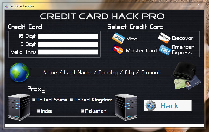 Credit Card Hack Pro