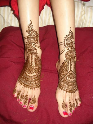 Beautiful Mehndi Designs Hand And Feet