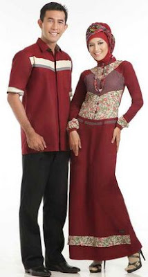 Baju sarimbit batik model musim