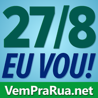 Fotos com data da manifestação pedindo cadeia para Lula do PT