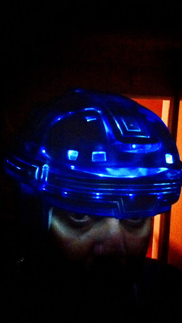 Classic Tron helmet prop replica