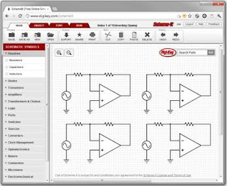 Online Design Scematic Diagram Rangkaian Elektronika