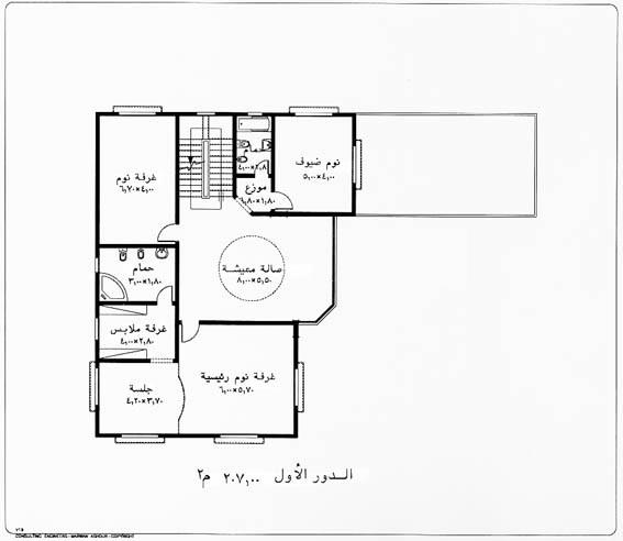 مخططات منازل (الطابق الاول)