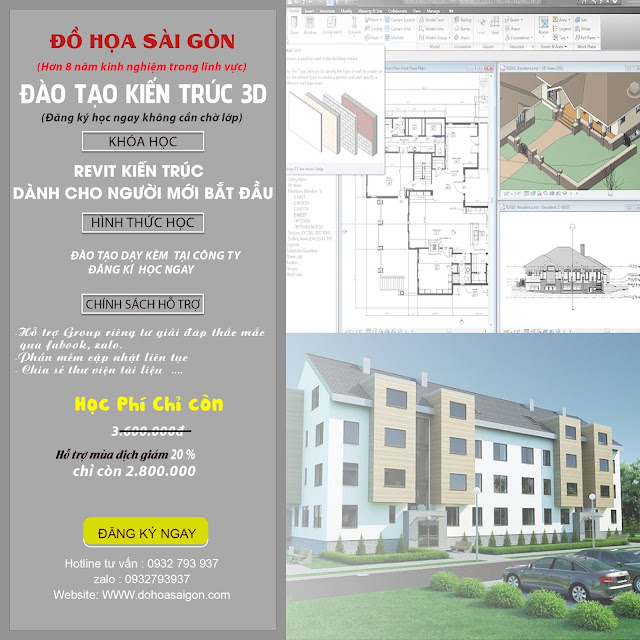 học revit tại tân phú