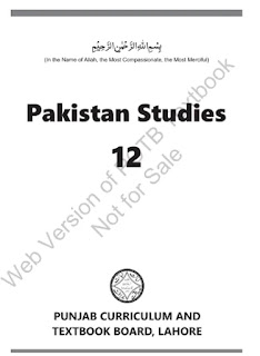 2nd year pakistan studies book in English