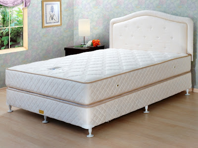 AMANAH BED SYSTEM: SPRINGBED CENTRAL - SILVER