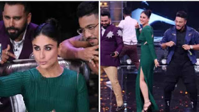 Kareena Kapoor makes fun on Dance India Dance season 7 set