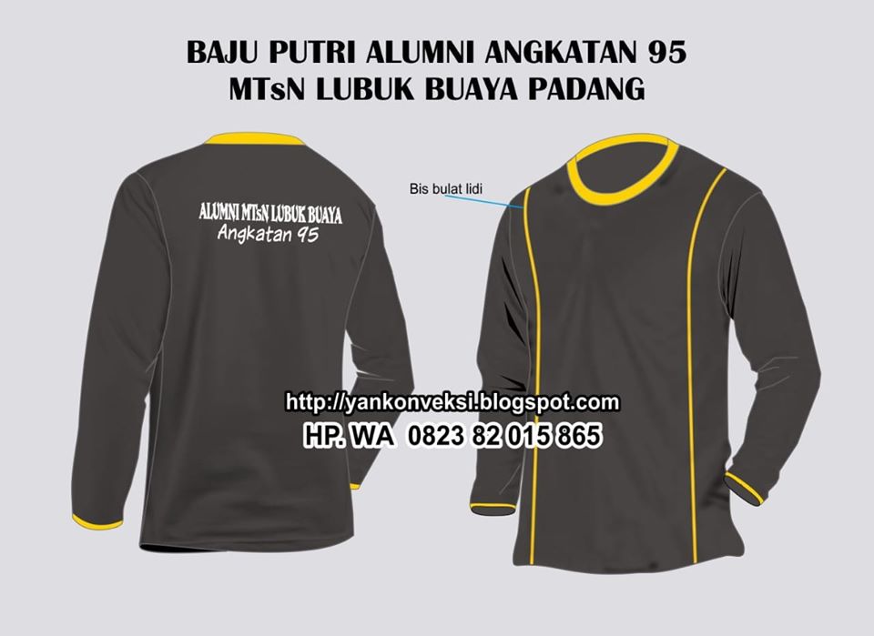 BAJU ALUMNI MTsN LUBUK BUAYA PADANG