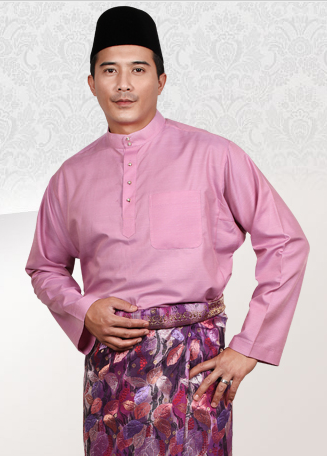 18+ Ide Populer Baju Melayu Jakel Dusty Pink