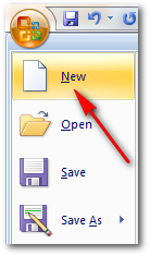 New Document Ms Word