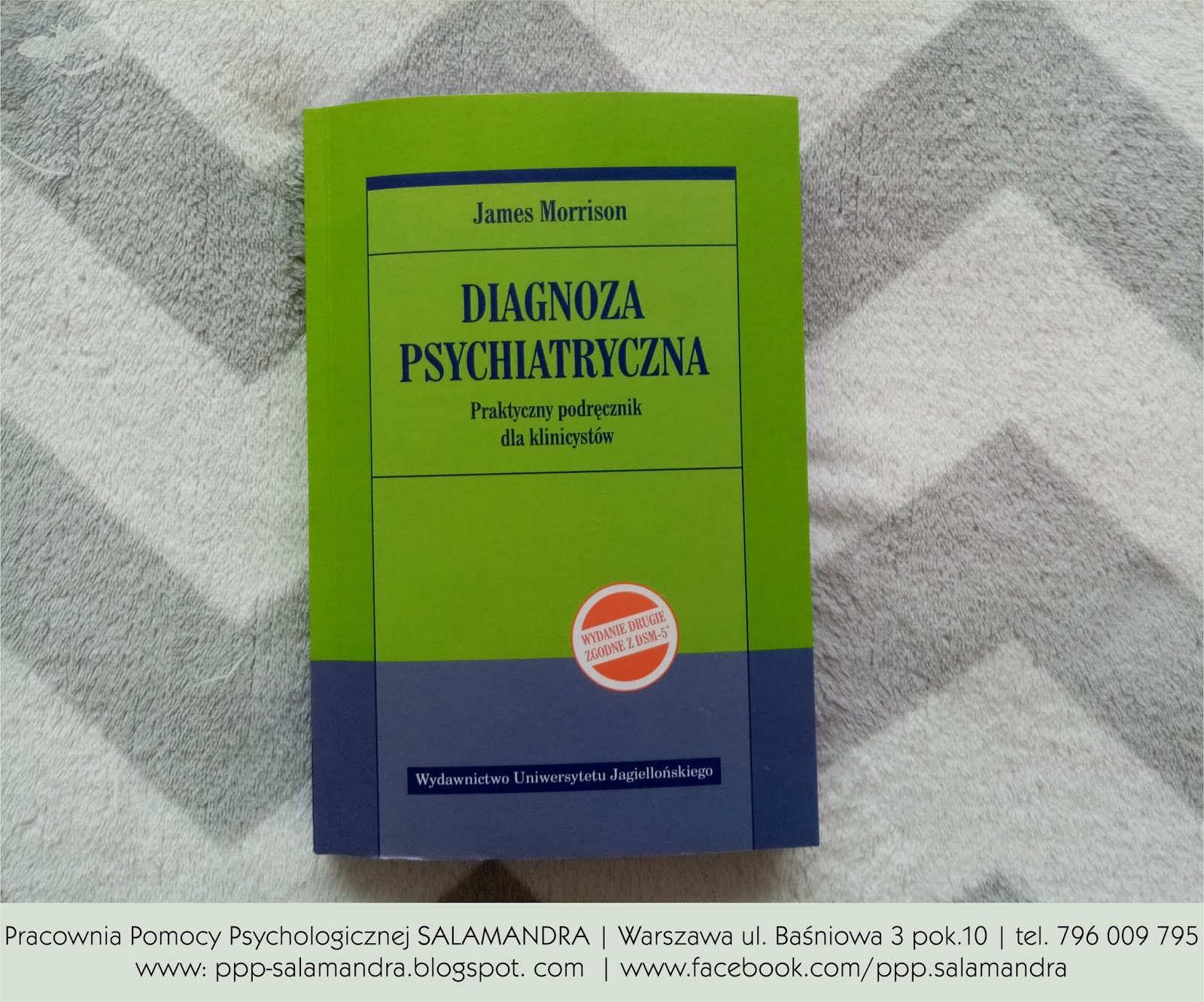 Diagnoza psychiatryczna - recenzja dla wydawnictwa UJ