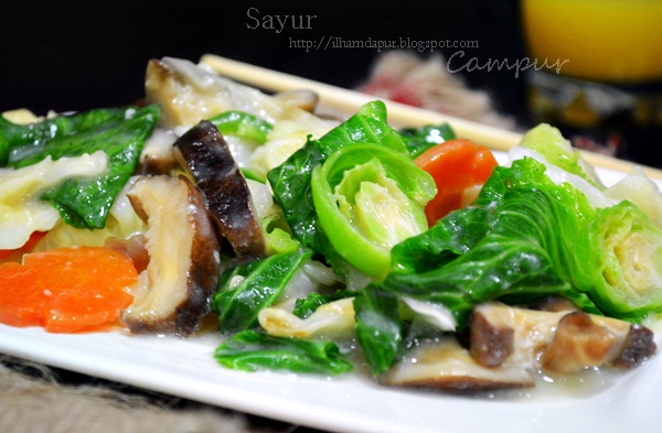 Resepi Sayur Goreng Campur Cendawan - Quotes About 0