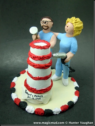 Surgeons in Scrubs Wedding Cake Topper no need to call an ambulance a 