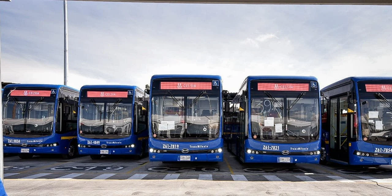 hoyennoticia.com, Celsia entregó 120 buses eléctricos a Bogotá