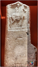 METZ (57) - Musée de la Cour d'Or : Stèles gallo-romaines à la déesse Epona