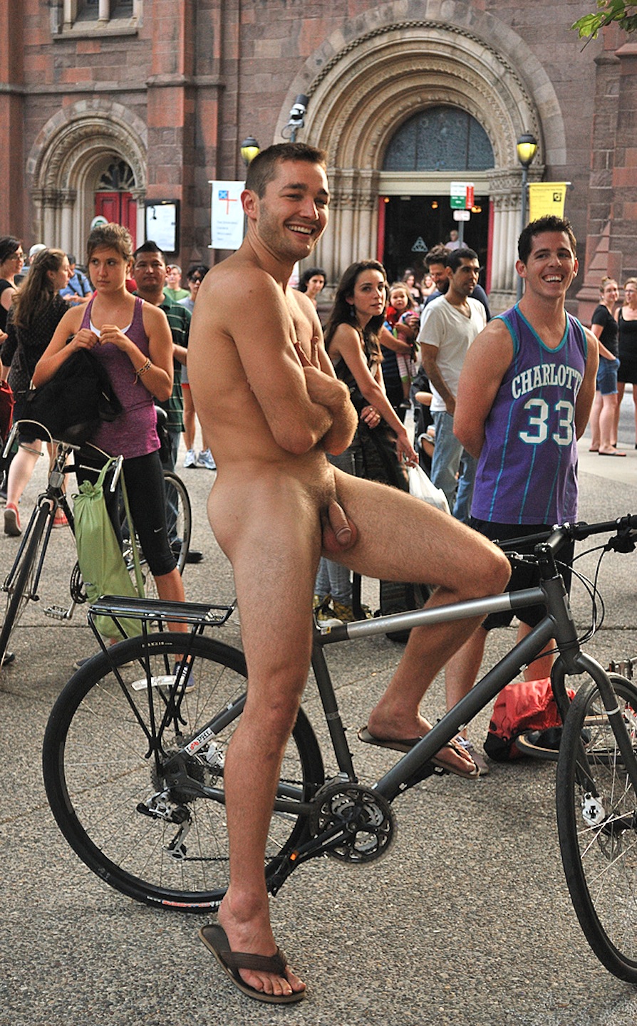 Guys into CMNM: Bare as you dare: World Naked Bike Ride 