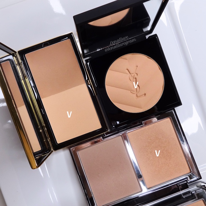 YSL All Hours Powder Bronzer Review Swatches