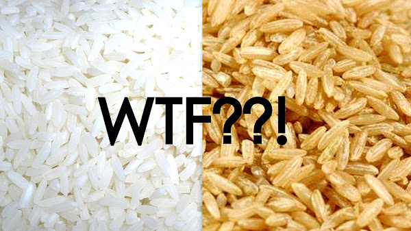 White And Brown Rice