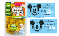 Logo Con la pasta Scoiattolo ''Raggi di Sole'' vinci ogni giorno un buono Disney Store da 25€