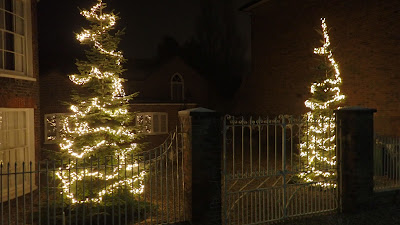 A decorated house in Hungerford