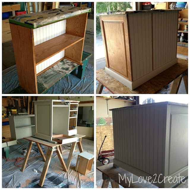 MyLove2Create, Desk and Hutch Makeover