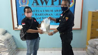 Ketua Umum AWPI  Peduli Wartawan Dalam Menghadapi Pademi Covid-19