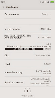 The easy way to update the manual Xiaomi Redmi 2 MIUI v6.5.2.0