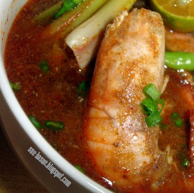 Resepi Tom Yam Udang Galah - Hirup a