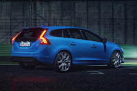 Volvo V60 Polestar (2016) Rear Side