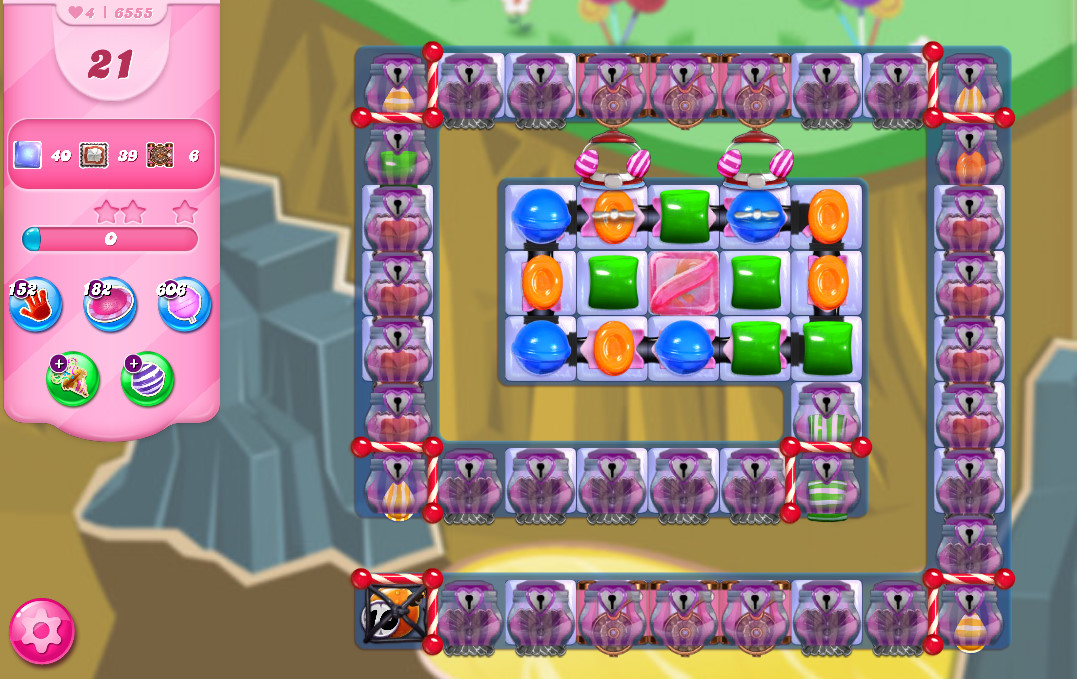 Candy Crush Saga level 6555