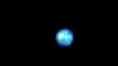 Bluish type of UFO Orb filmed over Sedona in Arizona 6th July 2022.
