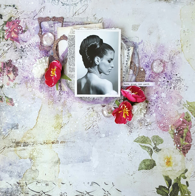 Blue Fern Studios Tattered Walls Your Path by Jessica