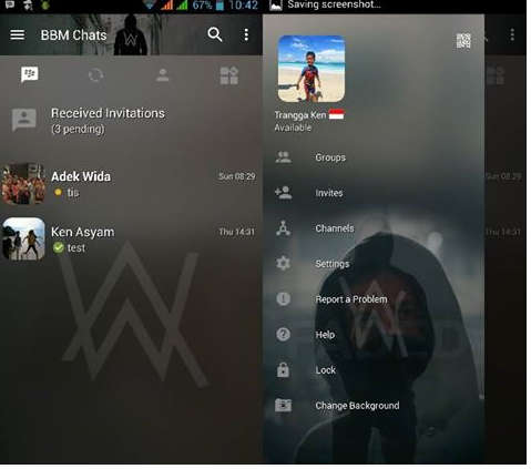 BBM MOD Alan Walker v3.2.0.6 APK