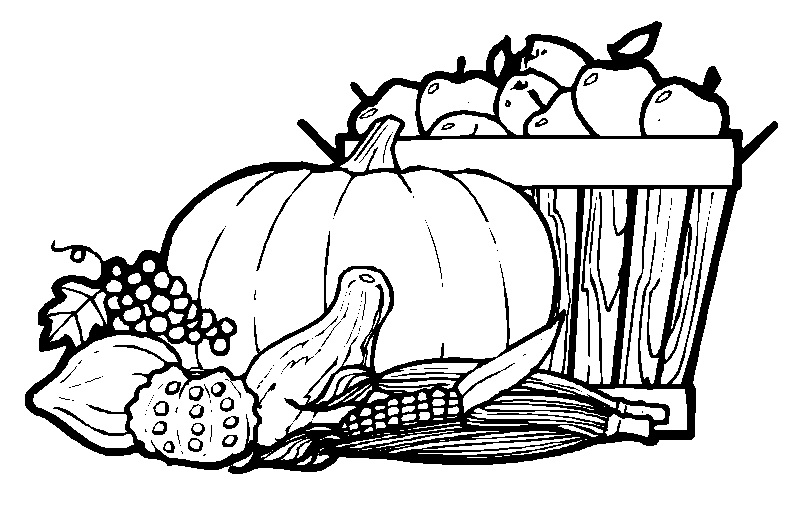 thanksgiving coloring pages