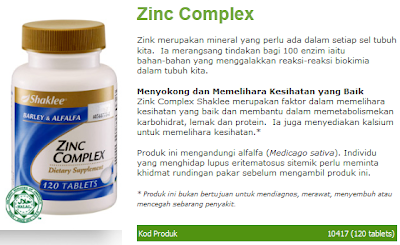 Image result for ZINC SHAKLEE