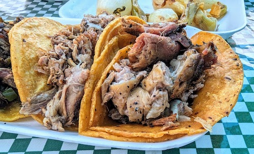 Tacos de cabrito