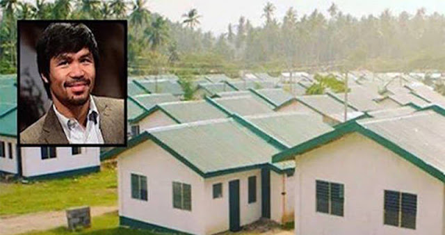 Manny Pacquiao Praised for Building 1,000 Homes for Poor Kababayans