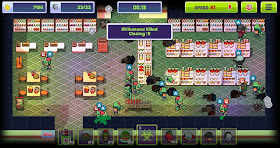 Infectonator 3: Apocalypse - zombies killed all humans in a fast-food