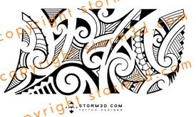 elbow tribal tattoo kirituhi style images designs