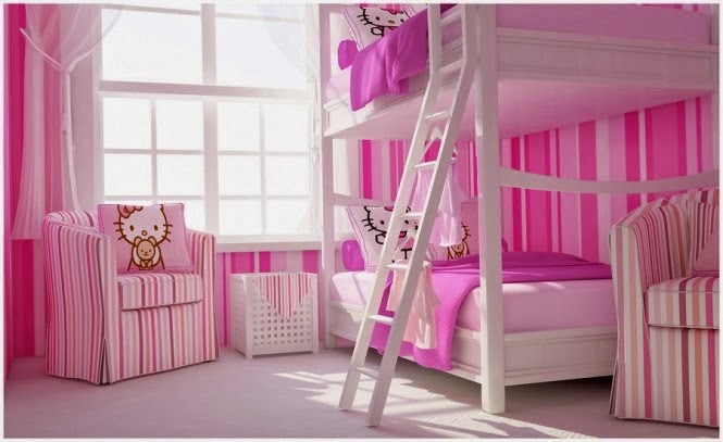 Model dan Desain Kamar Hello Kitty Beautiful Keren Model dan Desain Kamar Hello Kitty Beautiful Keren