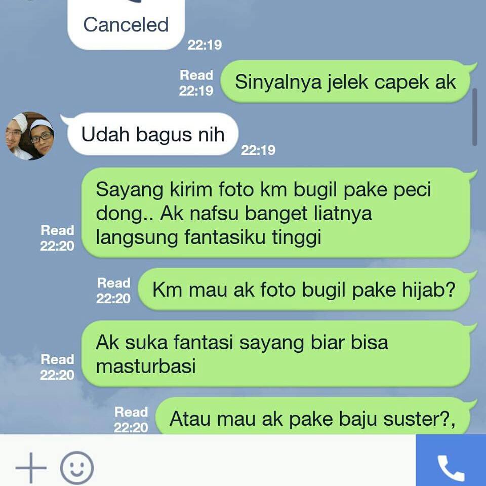 Heboh Lagi Chat Mesum Video 3 Seri Seorang Yang Mengaku Ulama