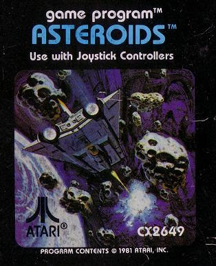 capa cartucho asteroids atari