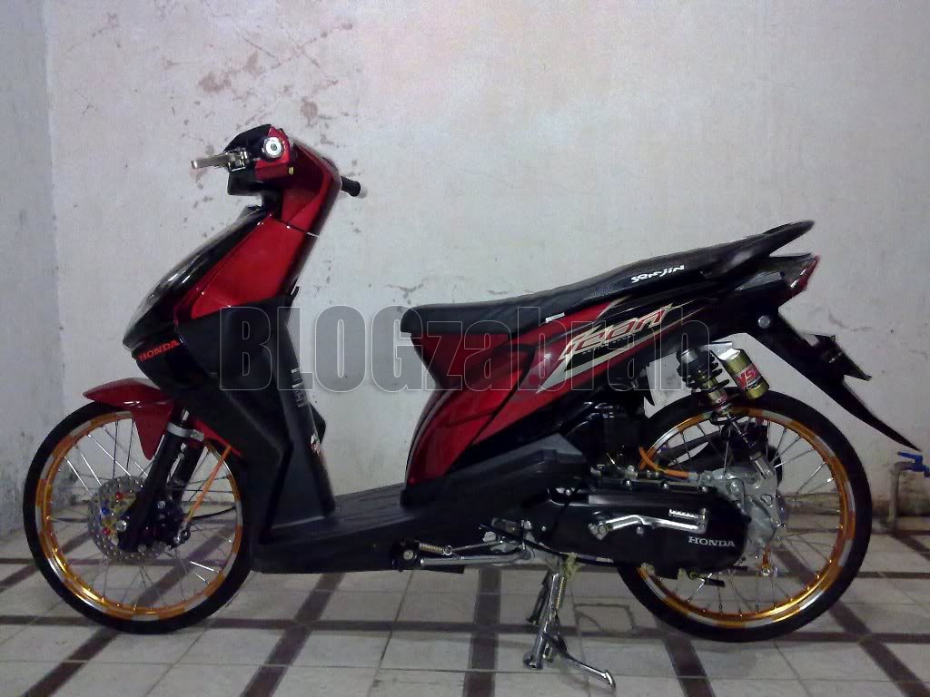 Foto Modifikasi Motor Beat Terkeren Dan Terbaru 