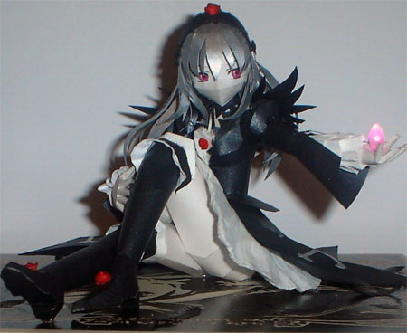 Rozen Maiden Papercraft Mercury Lamp Suigintou