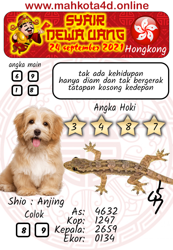 Syair Prediksi Jitu Hongkong Pools - Togel HK Jum'at, 24 - September - 2021
